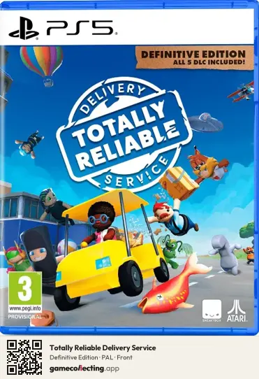 Totally Reliable Delivery Service PlayStation 5, PAL box front