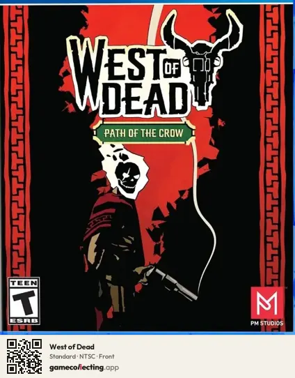 West of Dead PlayStation 4, NTSC box front