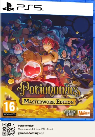 Potionomics PlayStation 5, PAL box front