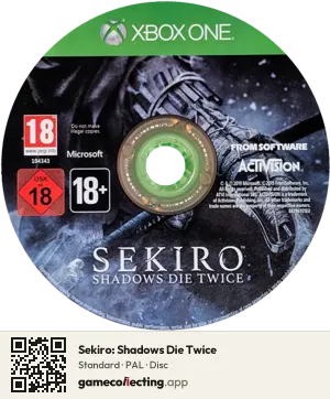 Sekiro: Shadows Die Twice Xbox One, PAL disc
