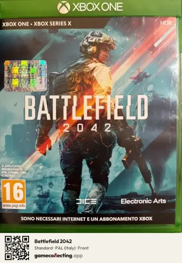 Battlefield 2042 Xbox One, Italy box front