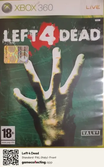 Left 4 Dead Xbox 360, Italy box front