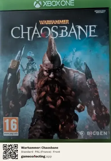Warhammer: Chaosbane Xbox One, France box front