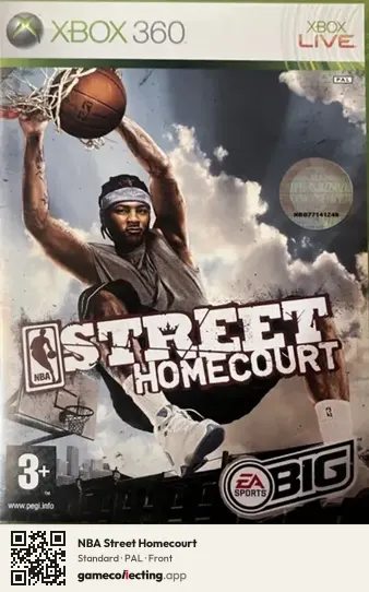 NBA Street Homecourt Xbox 360, PAL box front