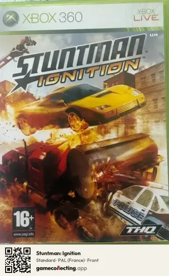 Stuntman: Ignition Xbox 360, France box front
