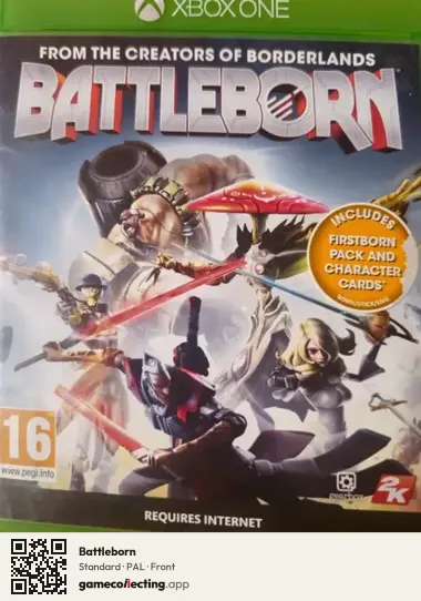 Battleborn Xbox One, PAL box front