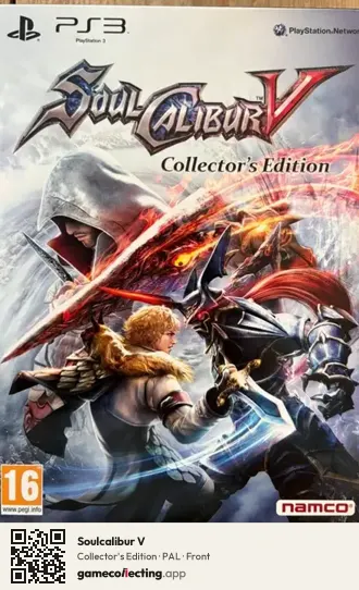 Soulcalibur V PlayStation 3, PAL box front