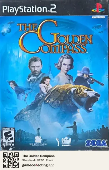 The Golden Compass PlayStation 2, NTSC box front