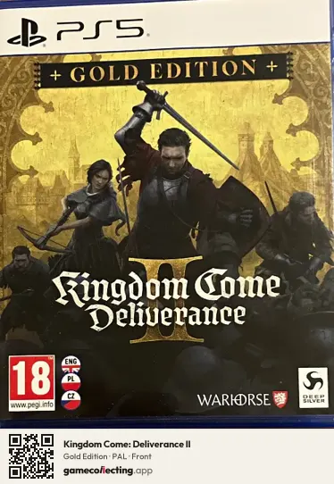 Kingdom Come: Deliverance II PlayStation 5, PAL box front
