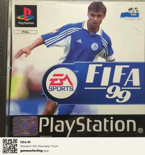FIFA 99 PlayStation, Germany box front