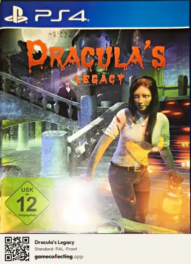 Dracula's Legacy PlayStation 4, PAL box front