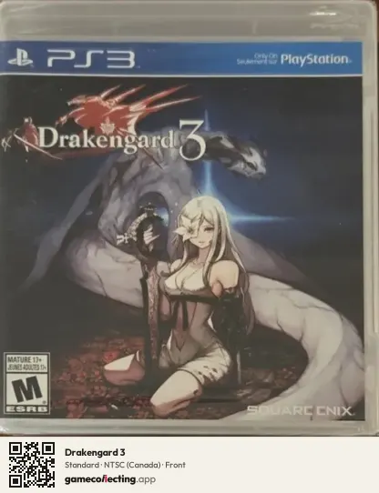 Drakengard 3 PlayStation 3, Canada box front