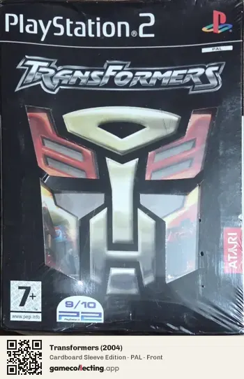 Transformers (2004) PlayStation 2, PAL box front