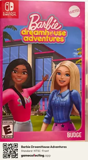 Barbie DreamHouse Adventures Nintendo Switch, NTSC box front