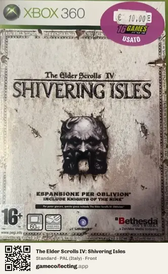 The Elder Scrolls IV: Shivering Isles Xbox 360, Italy box front