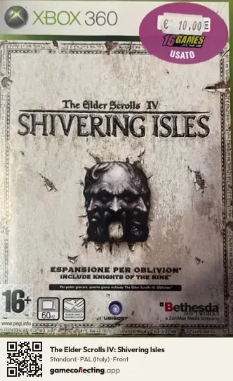 The Elder Scrolls IV: Shivering Isles Xbox 360, Italy box front