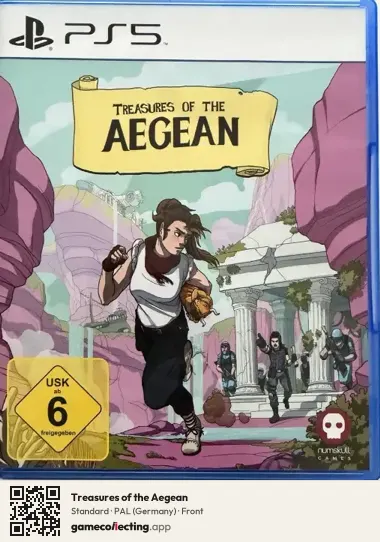 Treasures of the Aegean PlayStation 5, Germany box front