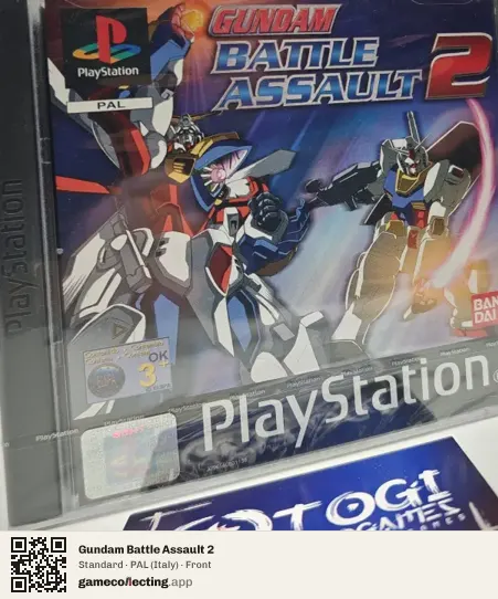 Gundam Battle Assault 2 PlayStation, Italy box front