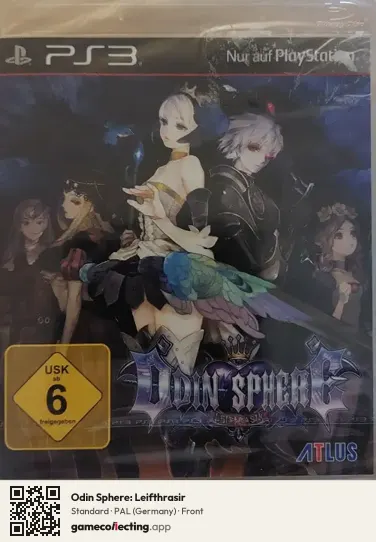 Odin Sphere: Leifthrasir PlayStation 3, Germany box front