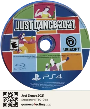 Just Dance 2021 PlayStation 4, NTSC disc