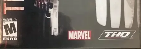 The Punisher, the ESRB box on its front