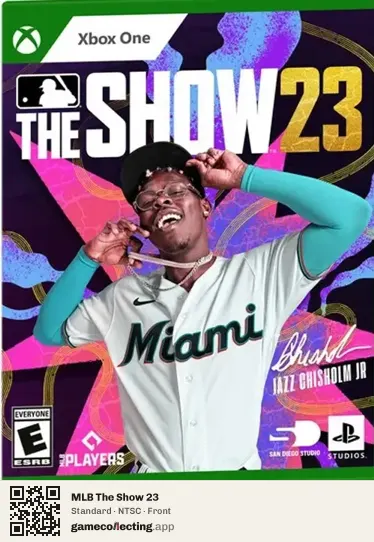 MLB The Show 23 Xbox One, NTSC box front
