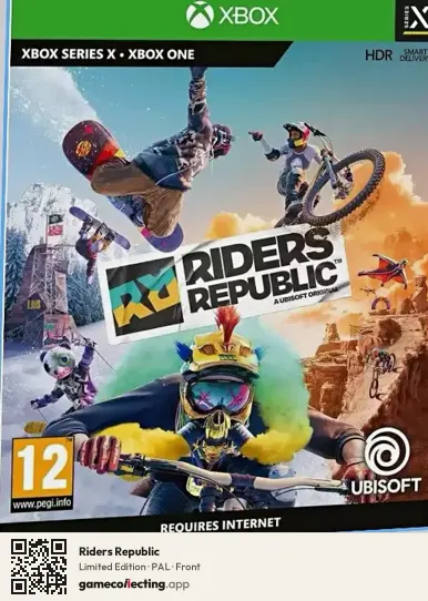Riders Republic Xbox Series X, PAL box front