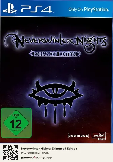 Neverwinter Nights: Enhanced Edition PlayStation 4, Germany box front