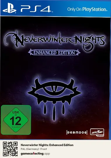 Neverwinter Nights: Enhanced Edition PlayStation 4, Germany box front