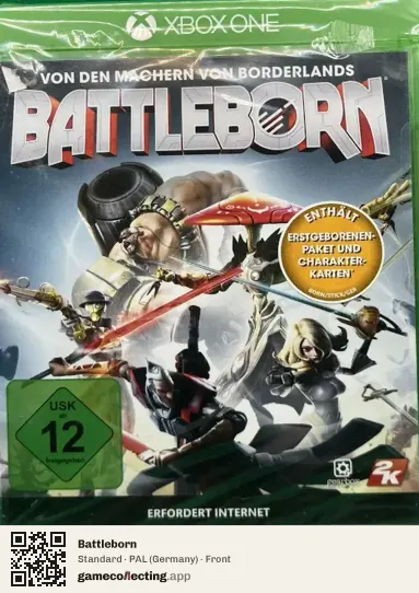 Battleborn Xbox One, Germany box front