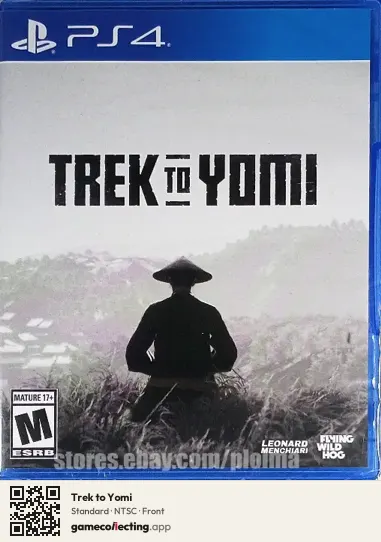 Trek to Yomi PlayStation 4, NTSC box front