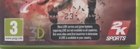 NBA 2K12, the PEGI square on its front