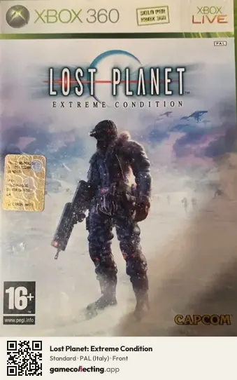 Lost Planet: Extreme Condition Xbox 360, Italy box front