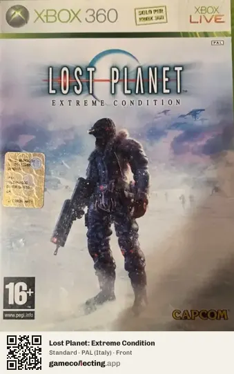 Lost Planet: Extreme Condition Xbox 360, Italy box front