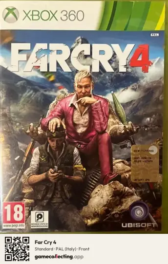Far Cry 4 Xbox 360, Italy box front