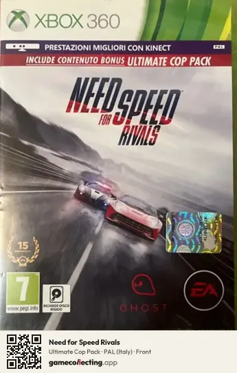 Need for Speed Rivals Xbox 360, Italy box front