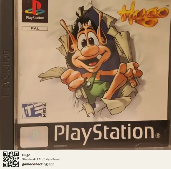 Hugo PlayStation, Italy box front