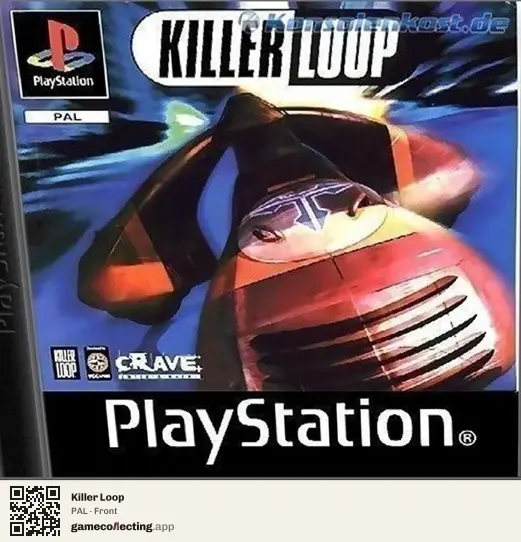 Killer Loop PlayStation, PAL box front
