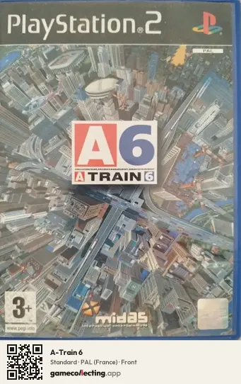 A-Train 6 PlayStation 2, France box front