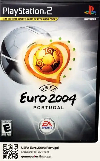 UEFA Euro 2004: Portugal PlayStation 2, NTSC box front