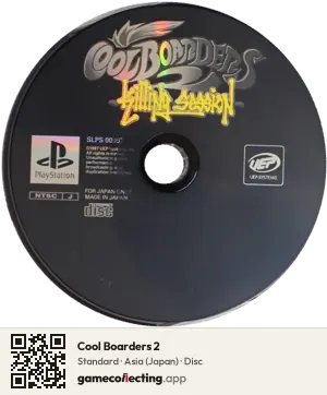 Cool Boarders 2 PlayStation, Asia disc
