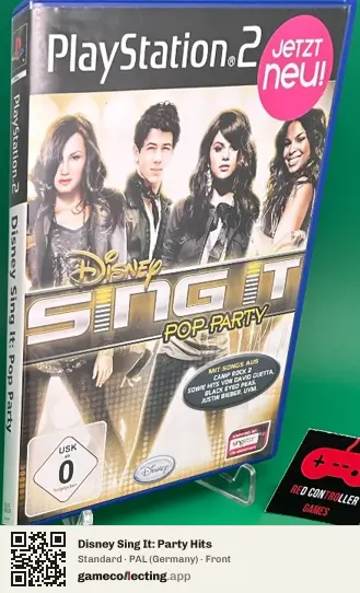 Disney Sing It: Party Hits PlayStation 2, Germany box front