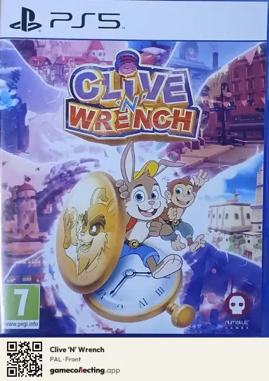Clive 'N' Wrench PlayStation 5, PAL box front