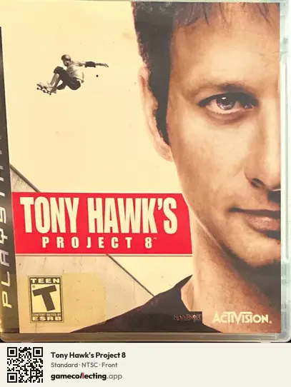 Tony Hawk's Project 8 PlayStation 3, NTSC box front