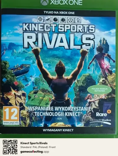 Kinect Sports Rivals Xbox One, Poland box front