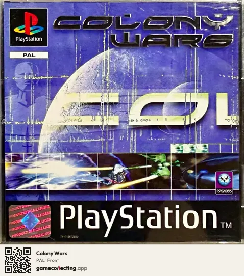 Colony Wars PlayStation, PAL box front
