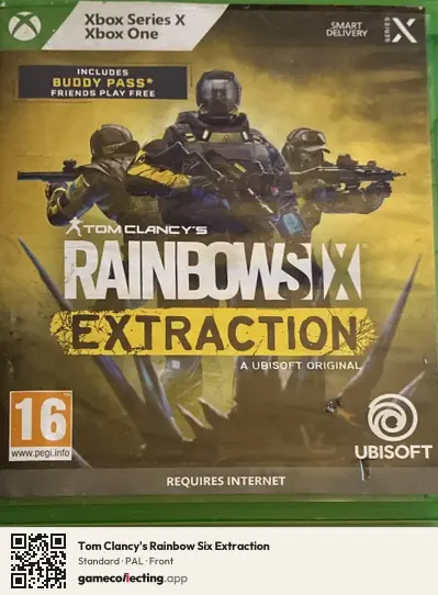Tom Clancy's Rainbow Six Extraction Xbox Series X, PAL box front