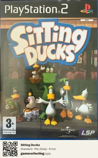 Sitting Ducks PlayStation 2, Italy box front