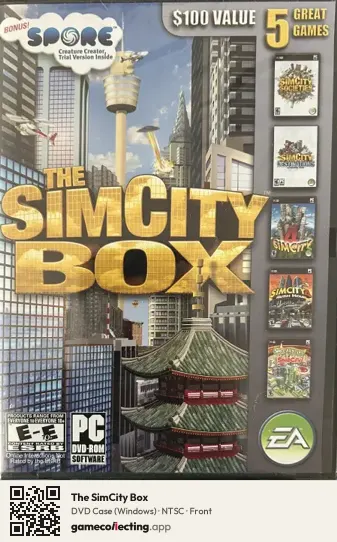 The SimCity Box Computer, NTSC box front