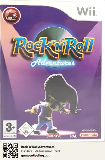 Rock 'n' Roll Adventures Nintendo Wii, Germany box front